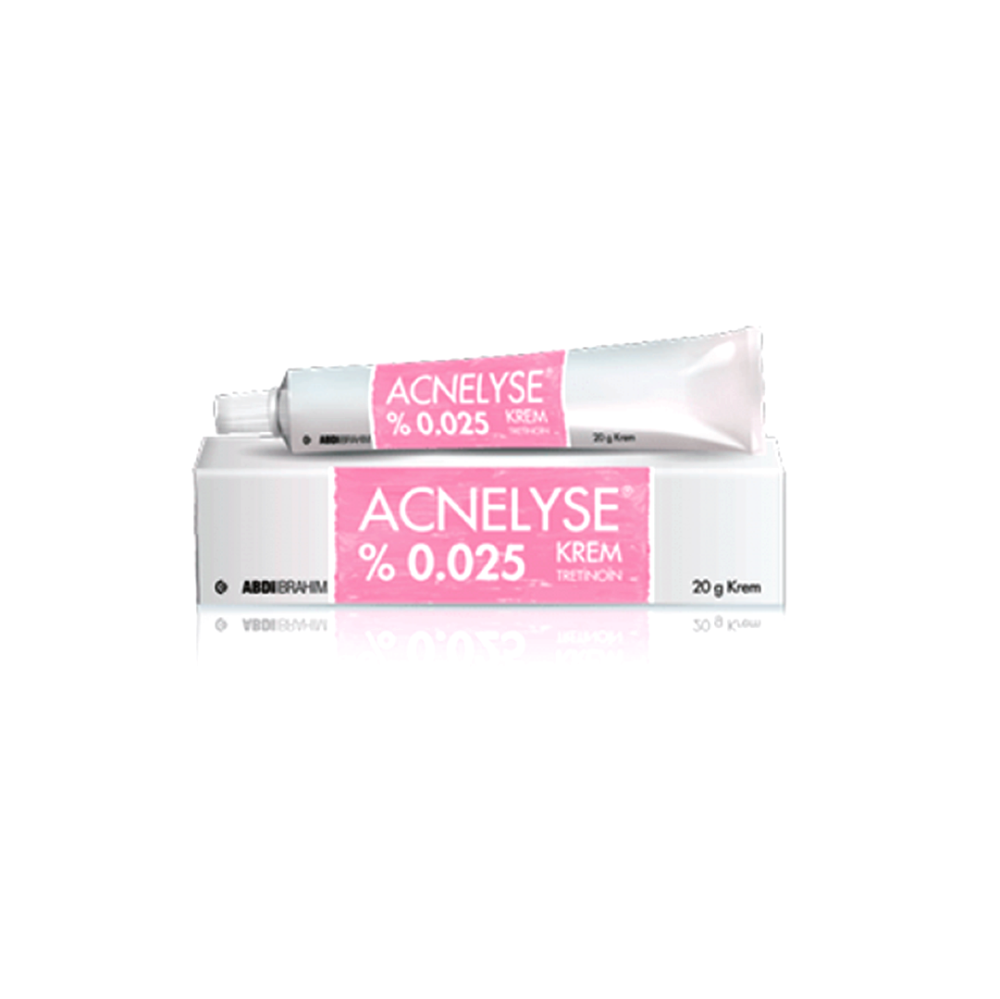 ACNELYSE%0.025 Skin Cream Acne Treatment Skin Renewal Anti Aging Cream For Daily Use Tretinoin 0.025