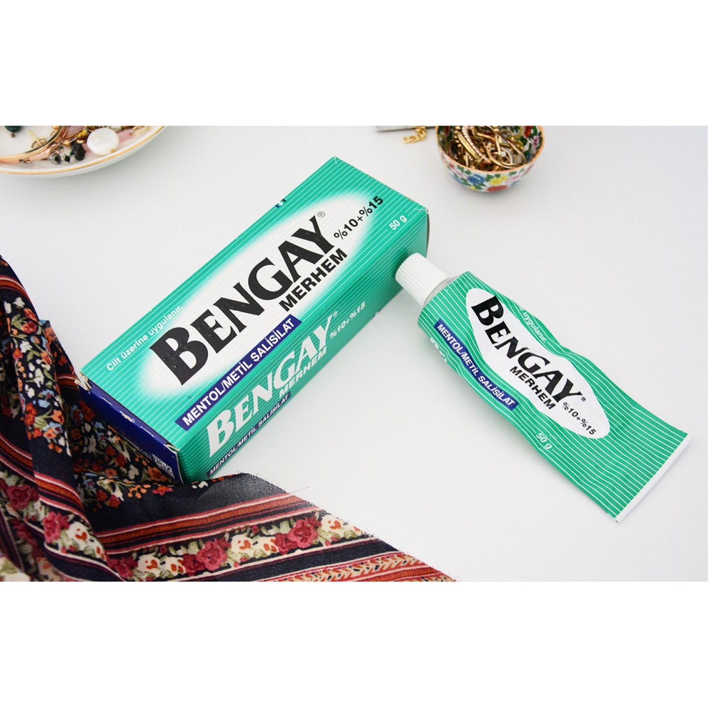 Bengay Analgesic Cream – Fast-Acting Muscle and Joint Relaxing Relief Cream 50g