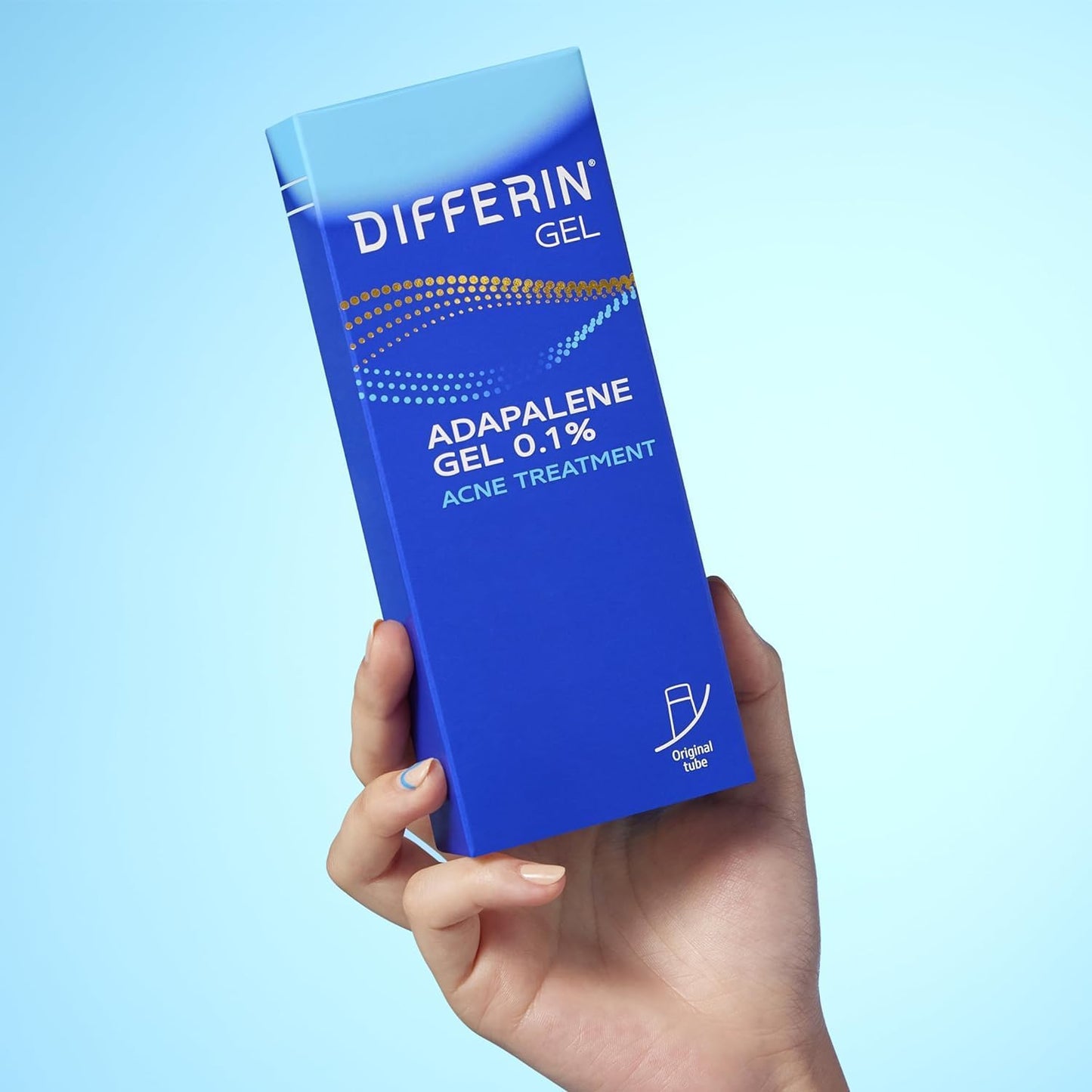 Differin Acne Treatment Gel, Retinoid Treatment for Face with 0.1% Adapalene, Gentle Skin Care for Acne Prone Sensitive Skin, 15g Tube