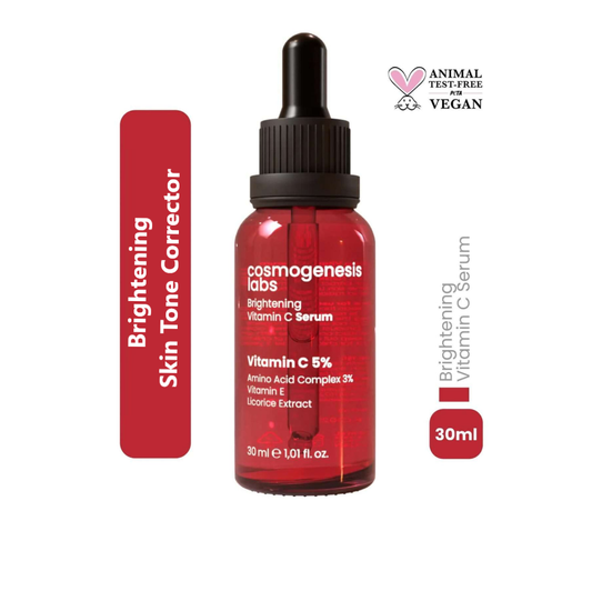 Vitamin C Serum 30ml – Brightening, Smoothing, Fine Line-Reducing Vegan Formula (with 5% Vitamin C)