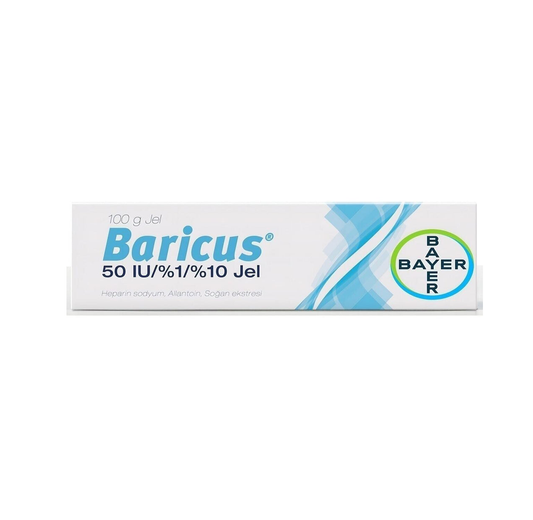 BARICUS Scar and Wound Healing Gel – With Heparin, Allantoin & Onion Extract