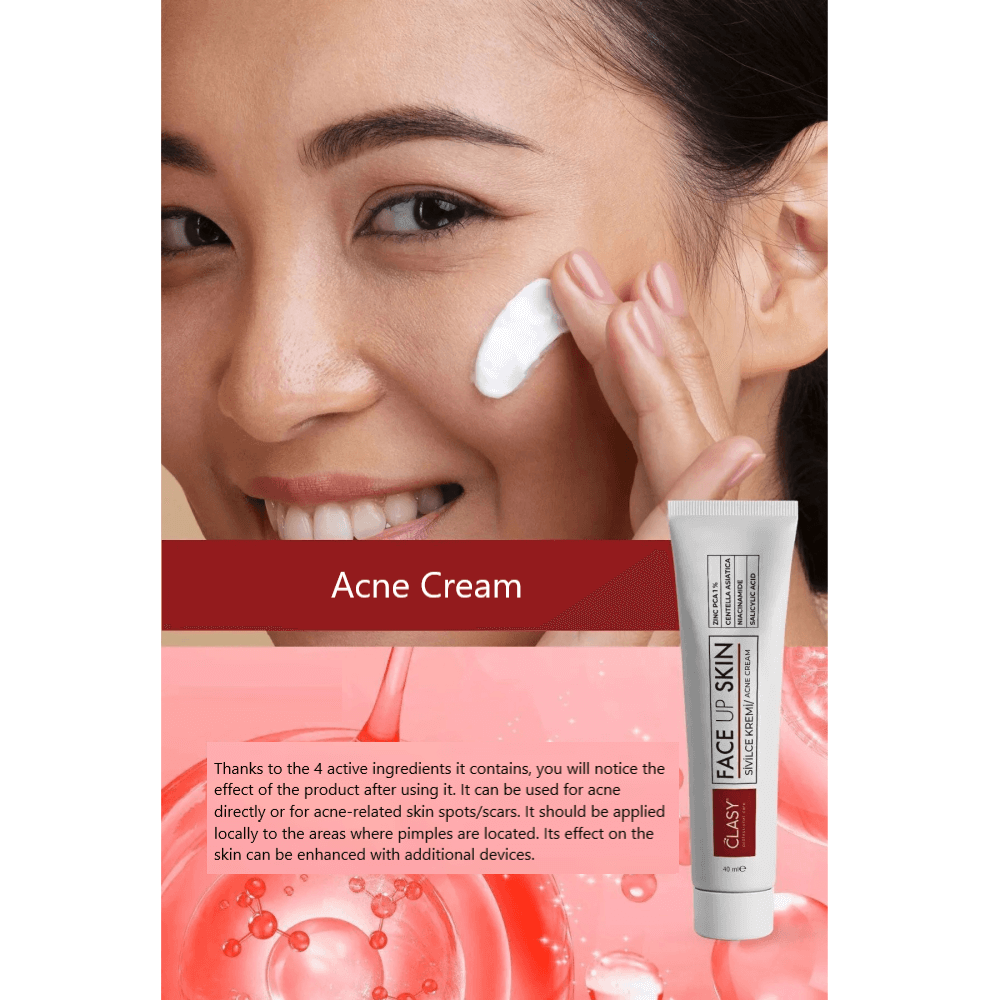 Effective Acne Cream - Post-Acne Marks, with Zinc PCA (1%), Centella, Salicylic Acid, Niacinamide"