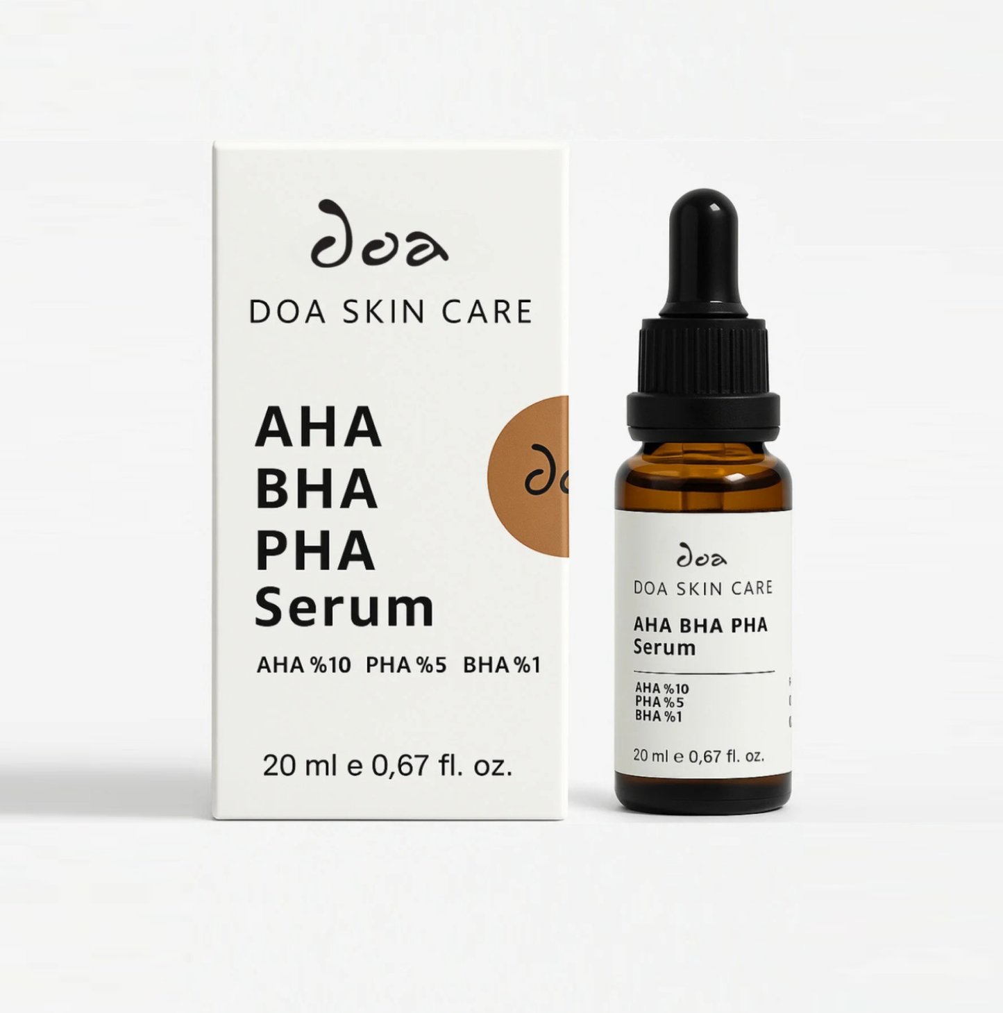 Exfoliating AHA BHA PHA Serum for Sensitive Skin – 20 ml