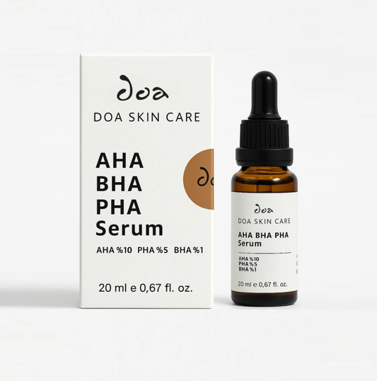 Exfoliating AHA BHA PHA Serum for Sensitive Skin – 20 ml