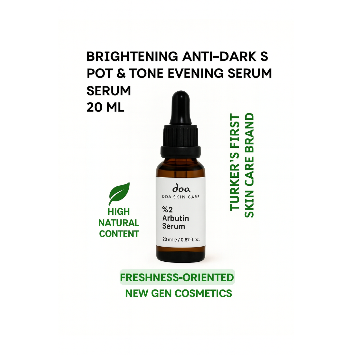 2% Arbutin Serum – Even Tone & Radiant Skin (20 ml)