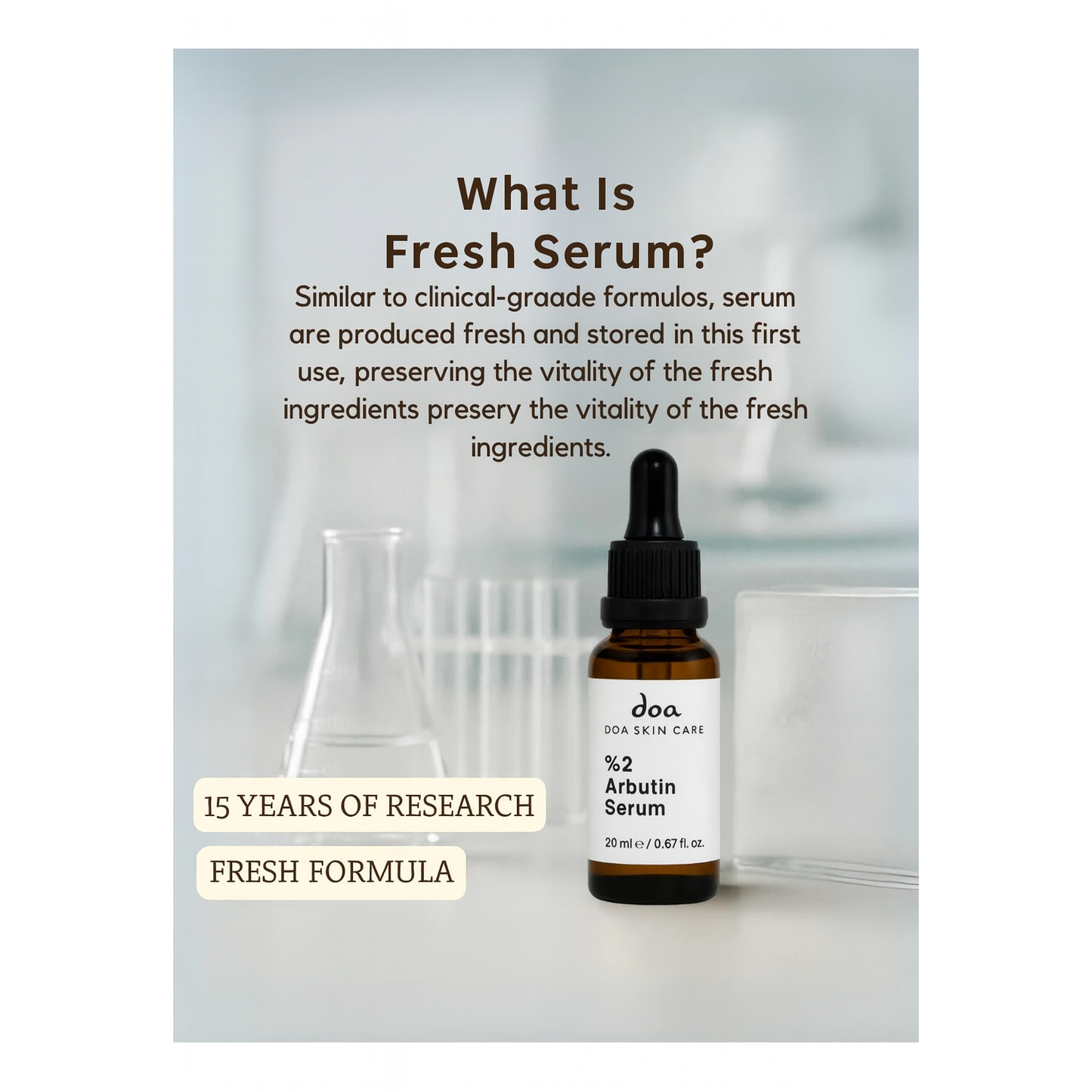 2% Arbutin Serum – Even Tone & Radiant Skin (20 ml)