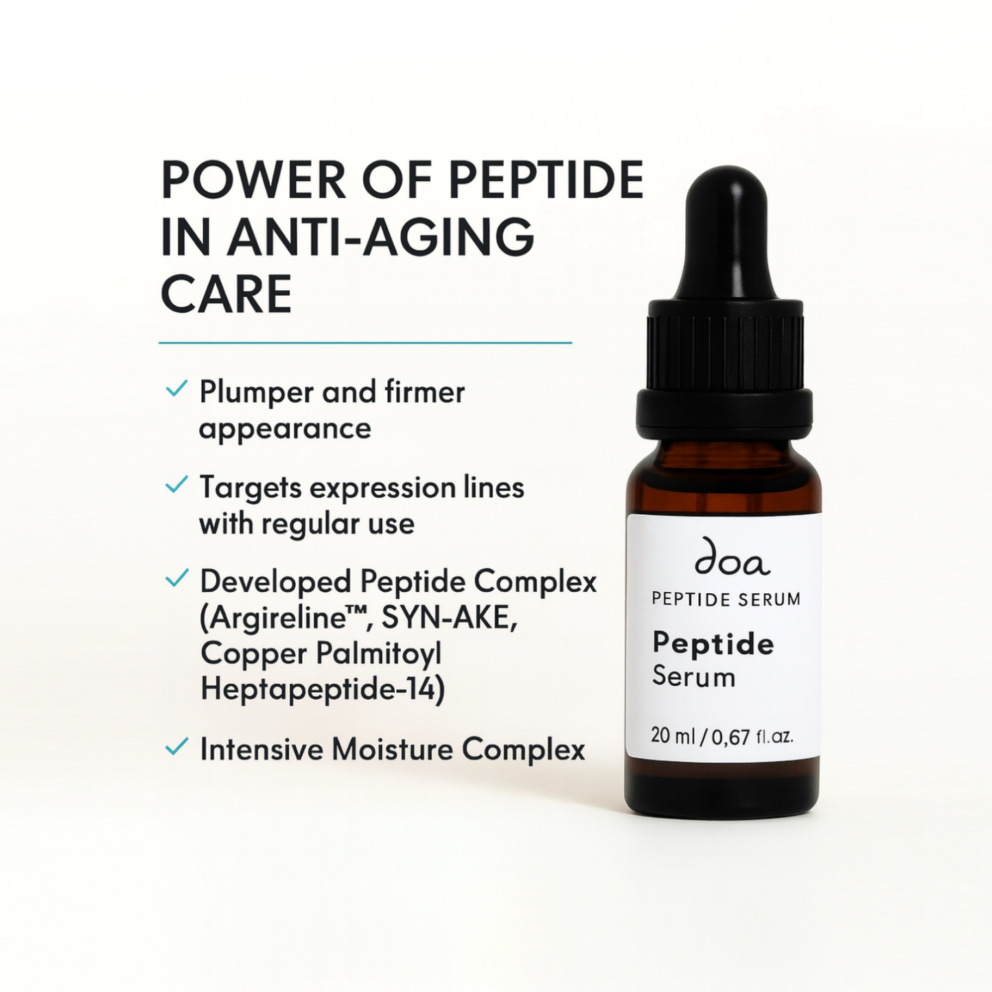 Peptide Serum – Intensive Hydration & Anti-Aging Care 20ml