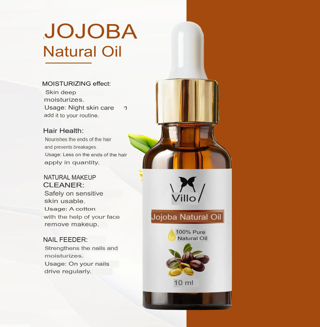 Jojoba Oil – Deep Hydration & Skin Balancing Care 10 ml