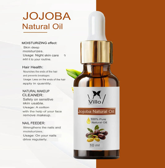 Jojoba Oil – Deep Hydration & Skin Balancing Care 10 ml