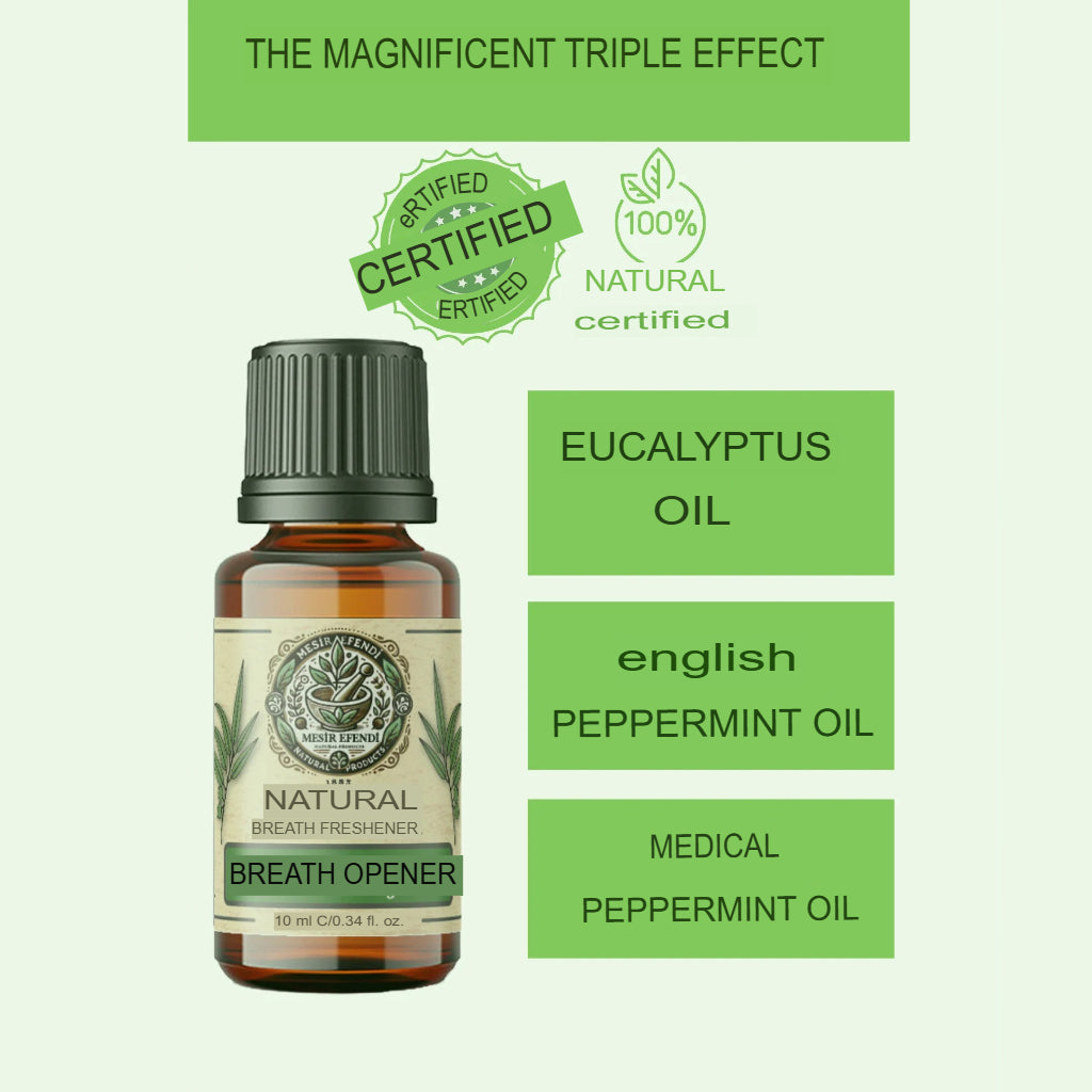 Peppermint Oil – Refreshing, Breath-Opening & Natural Wellness Care 10ml