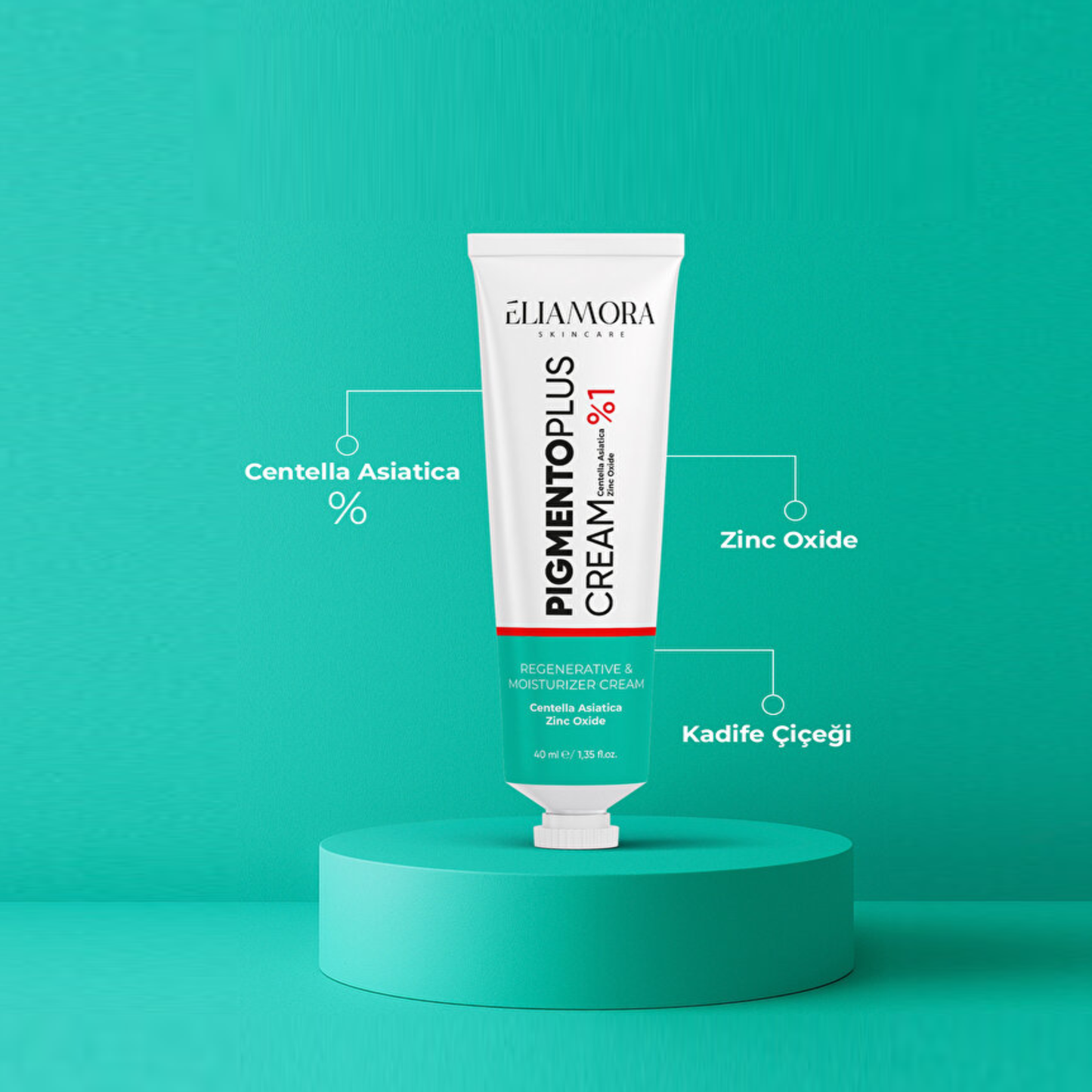 Pigmentoplus Skincare Cream for Redness, Spots & Dryness - 40ml